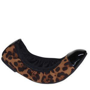 Time & Tru Cap-Toe Scrunch Flats Shoes 6 6.5 WIDE